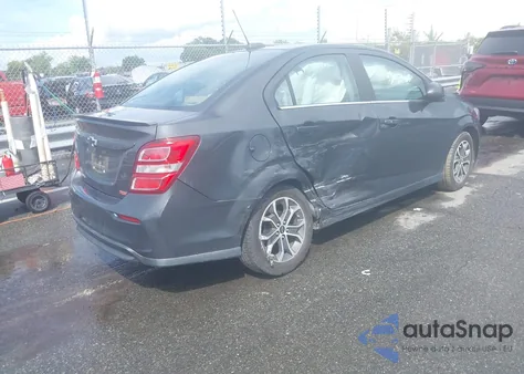 2019 Chevrolet Sonic Lt Auto из США, поврежденный, VIN 1G1JD5SB5K4111832